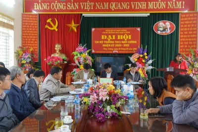 ĐẠI HỘI CHI BỘ NHIỆM KỲ 2020 – 2022